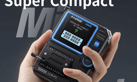 Preces no Aliexpress: FNIRSI LCR-P1 – testeris, kas saprot vairāk nekā vidējais students fizikā