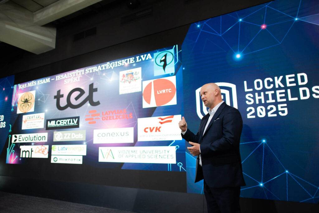 Sadarbībā ar Tet veiksmīgi noritējušas “Locked Shields 2025” kiberaizsardzības mācības 14 Sadarbībā ar Tet veiksmīgi noritējušas “Locked Shields 2025” kiberaizsardzības mācības