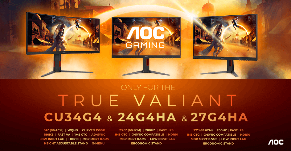 Dual-Frame tehnoloģija tagad realitātē – AGON by AOC U27G4R 13 Dual-Frame tehnoloģija tagad realitātē – AGON by AOC U27G4R