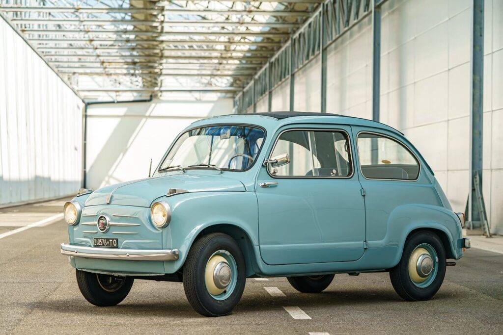 FIAT 600 atzīmē 70 gadu jubileju ar dalību Miglia sacīkstēs 10 Fiat 600