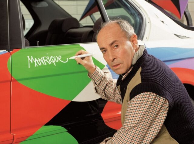 Cēzars Manrike BMW 3. sērijai un BMW Art Car kolekcijai 50 gadi