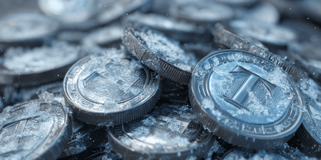 Tether Tron tīklā "iesaldē" USDT 12,3 miljonu ASV dolāru vērtībā 5 Tether Tron tīklā ir "iesaldē" USDT 12,3 miljonu dolāru vērtībā