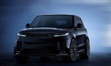 Viss melnā – jaunais RangeRover Sport SV Black Edition