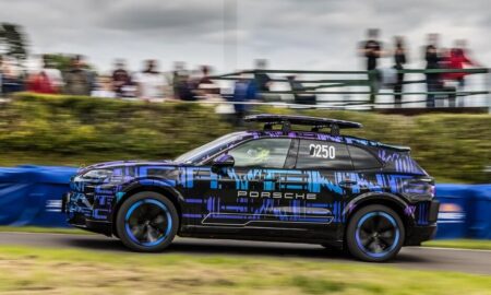 Maskētais “Cayenne Electric” demonstrē jaudu un praktiskumu