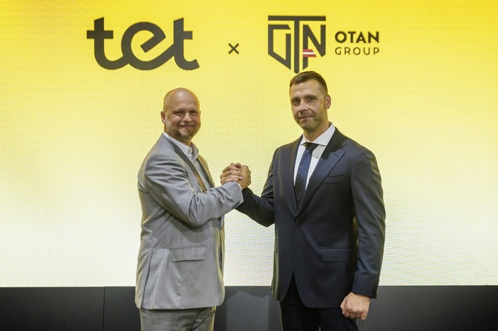 “Tet” sadarbosies ar “Otan Group” militārās un tiesībaizsardzības jomas pakalpojumu izstrādē 