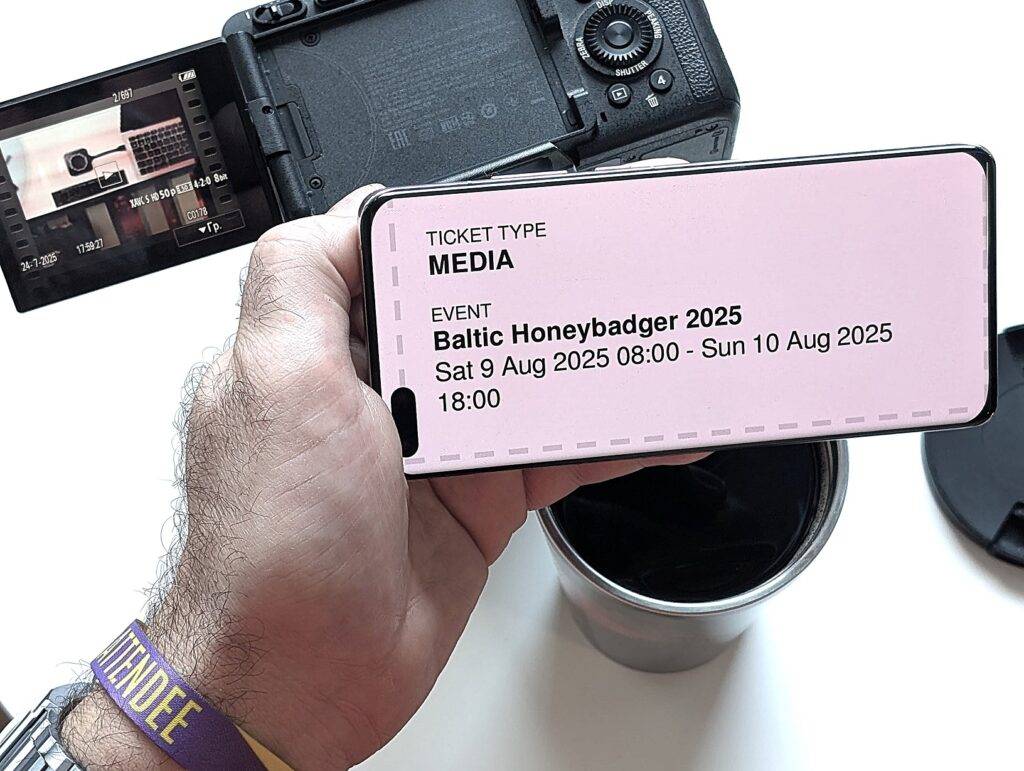 Bitcoin konference “Baltic Honeybadger 2025”, pirmā diena