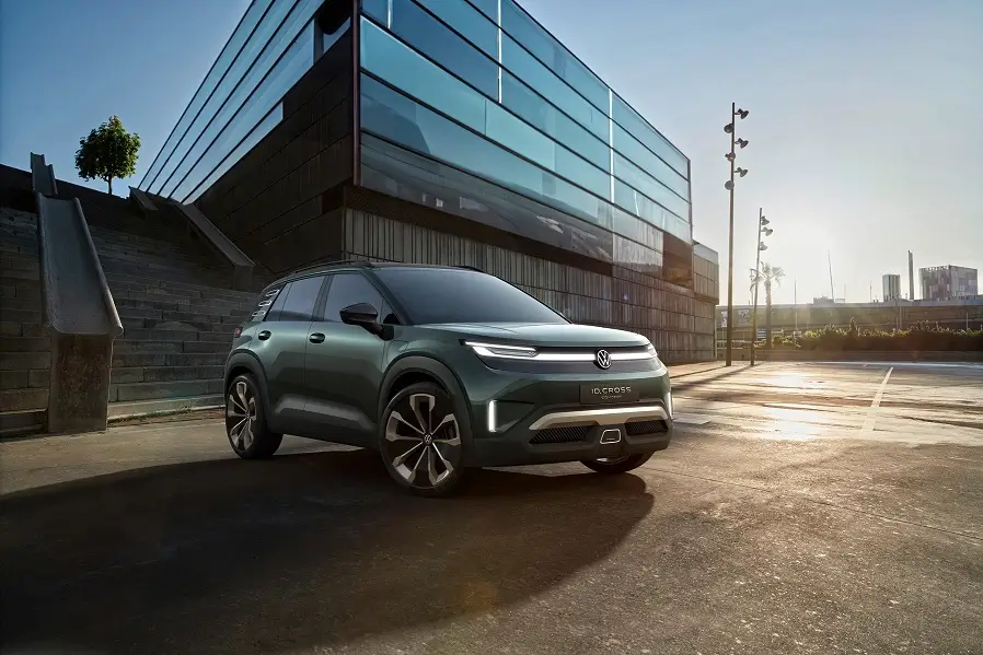 Volkswagen prezentē jaunu kompakto elektrisko SUV – ID. CROSS Concept 9 ID. CROSS Concept
