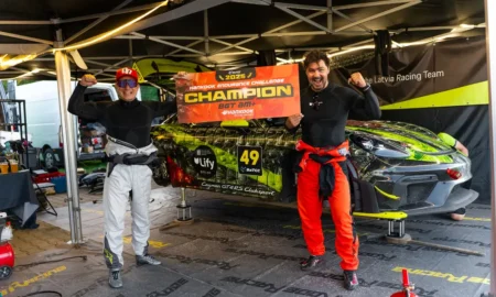 “Porsche Latvia Racing Team” komanda noslēdz Baltijas autošosejas čempionātu ar uzvaru BGT AM+ klasē