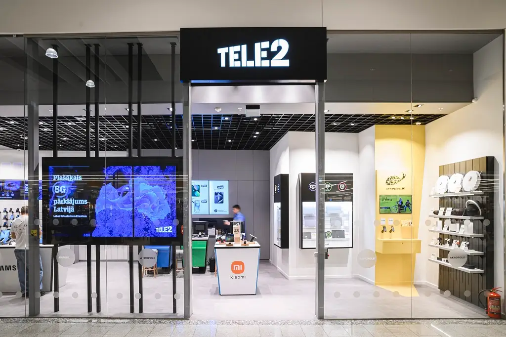 “Tele2” apgrozījums deviņos mēnešos pieaudzis par 2,4 % 