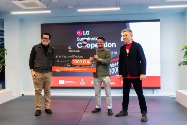 noskaidroti uzvarētāji “LG Sustainability Coopetition” studentu hakatonā