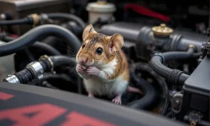 Kad pele tiek pie auto jeb kādus bojājumus aukstajā laikā var nodarīt grauzēji