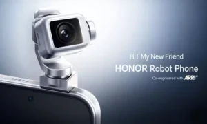 Honor beidzot prezentē Robot Phone: viedtālruni ar robotizētu kameru