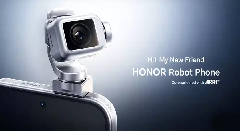 Honor beidzot prezentē Robot Phone: viedtālruni ar robotizētu kameru