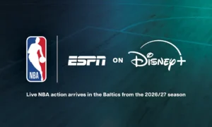 NBA spēļu tiešraides pieejamas arī “Disney+” skatītājiem Latvijā